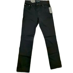 RALPH LAUREN Men's Straight Jeans Black 28x30